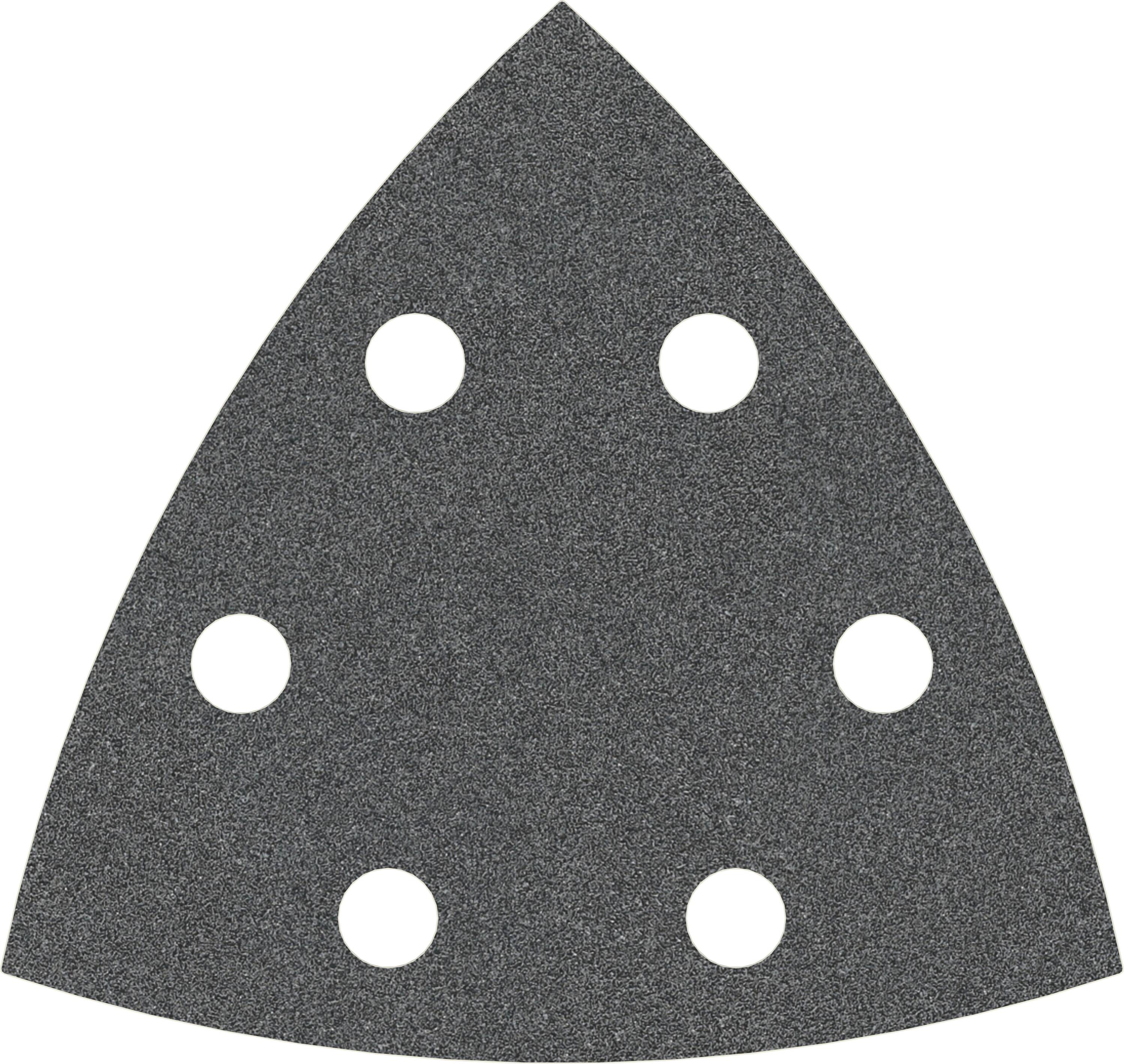 Bosch Accessories Best for Stone 2608605194 Deltaschuurpapier Met klittenband, Geperforeerd Korrelgrootte (num) 120 Hoekmaat 93 mm (l x b) 93 mm x 93 mm 5