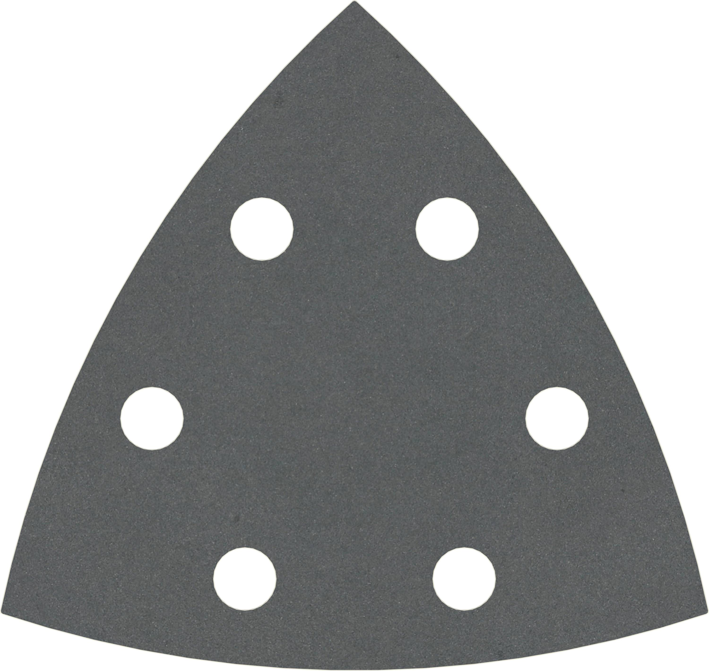 Bosch Accessories Best for Stone 2608605198 Deltaschuurpapier Met klittenband, Geperforeerd Korrelgrootte (num) 400 Hoekmaat 93 mm (l x b) 93 mm x 93 mm 5