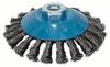 Bosch Accessories Četka za kosinu Heavy for Metal, čvornata, 115 mm, 0,5 mm, 12500 o / min, M14 2608622058 2608622058 1 St.