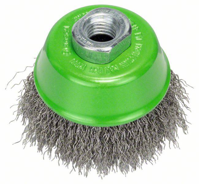 Bosch Accessories Komborstel, roestvrij, 75 mm, 0,3 mm, 12.500 omw/min, 14 Bosch Power Tools 2608622102 1 stuk(s)