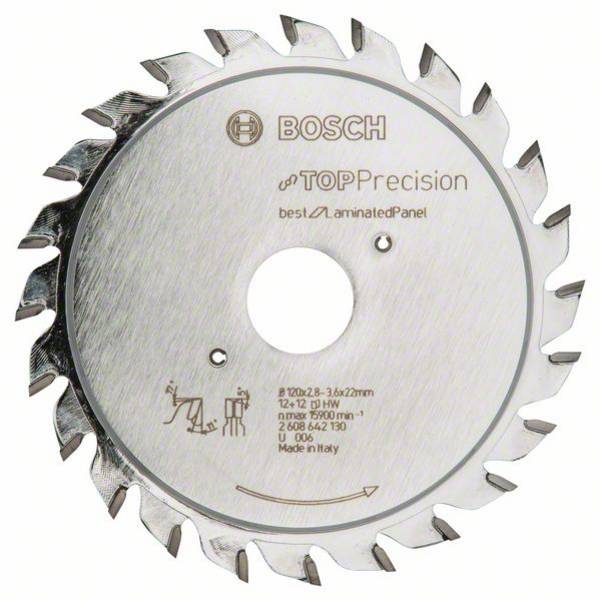 Bosch Accessories 2608642106 2608642130 list pile za ocjenjivanje 120 x 22 x 3.6 mm Broj zubaca (po inču): 12 1 St.