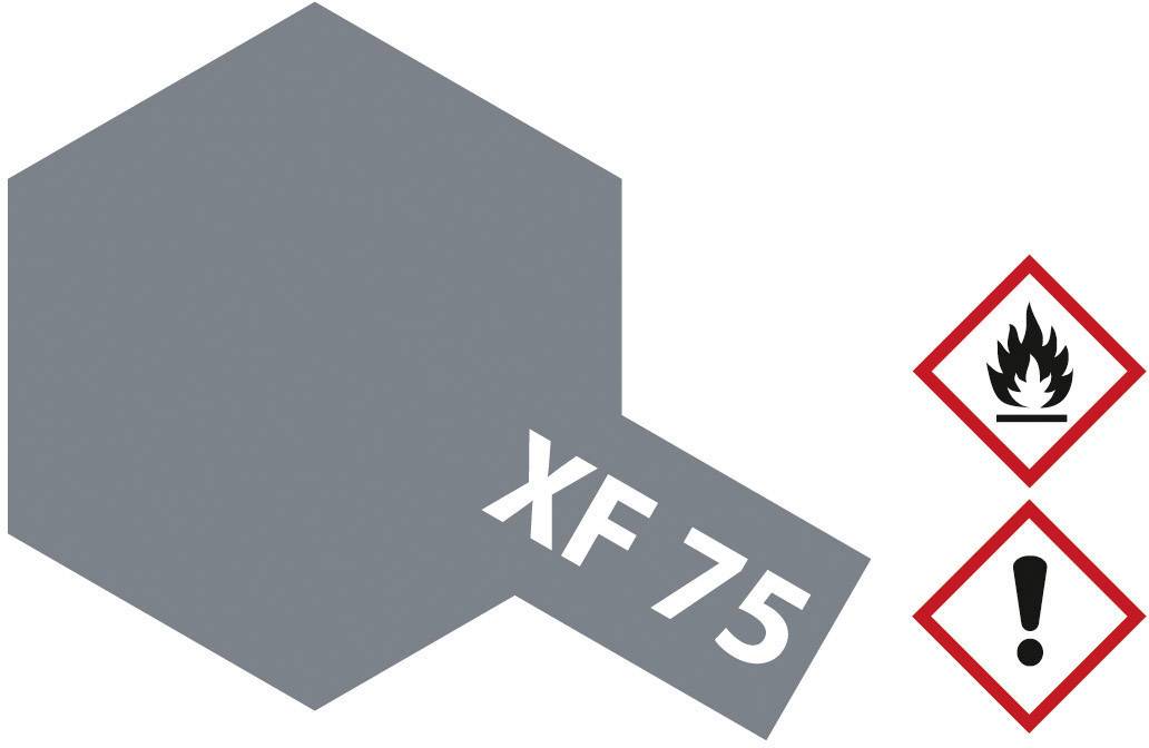 Tamiya akrilna boja UN-siva XF-75 staklena posuda 10 ml