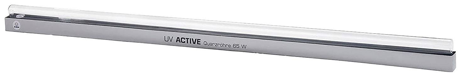 Izdužena UV-aktivna kvarcna lampa s natpisom 'UV ACTIVE Kvarcna cijev 55 W', pogodna za dezinfekcijske primjene.