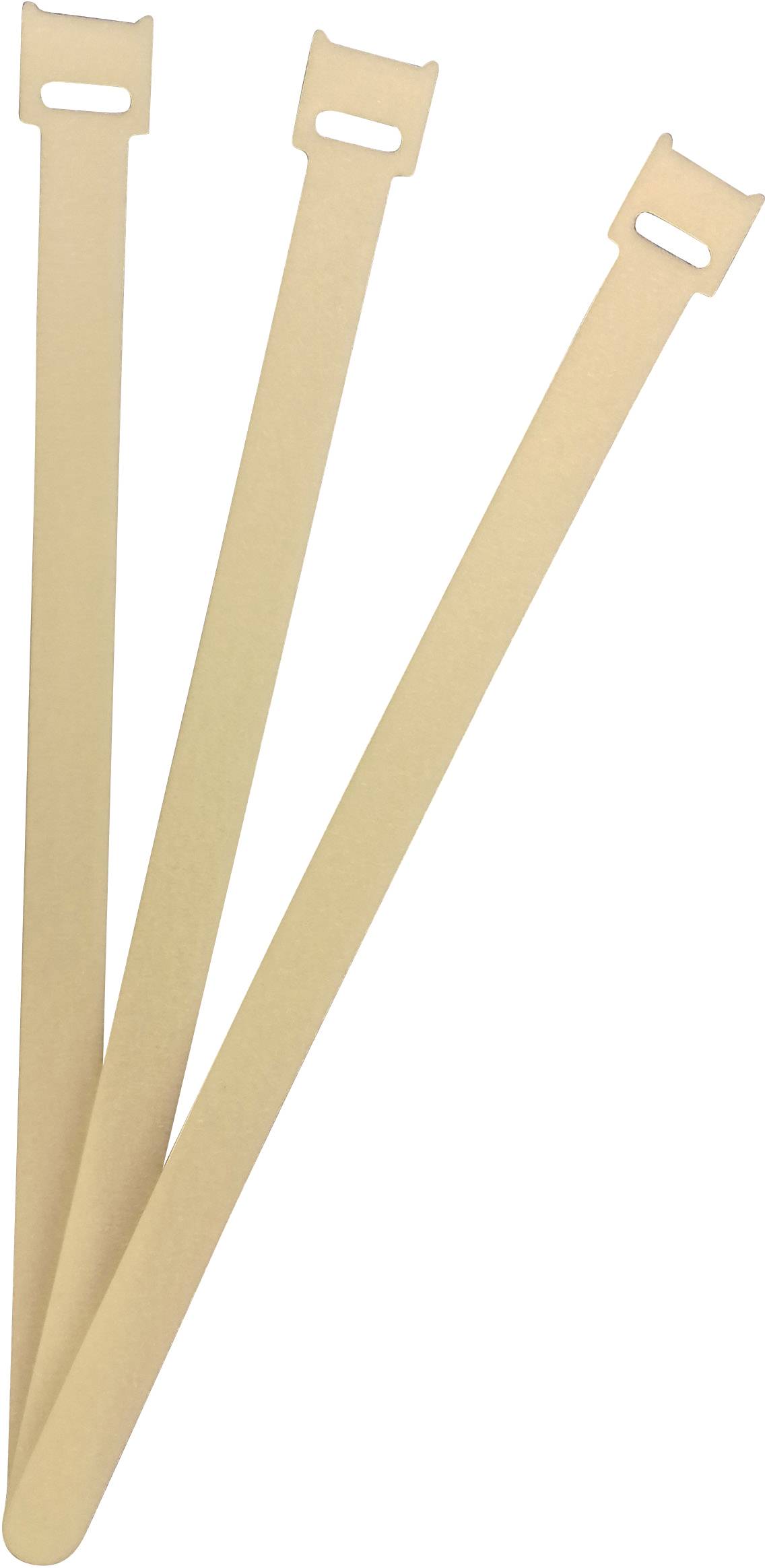 FASTECH® ETK-3-250-0000 Klittenband kabelbinder Om te bundelen Haak- en lusdeel (l x b) 250 mm x 13 mm Wit 1 stuk(s)