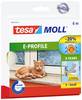 tesa E-PROFILE 05463-00120-00 brtvena traka tesamoll® bijela (D x Š) 6 m x 9 mm 1 St.