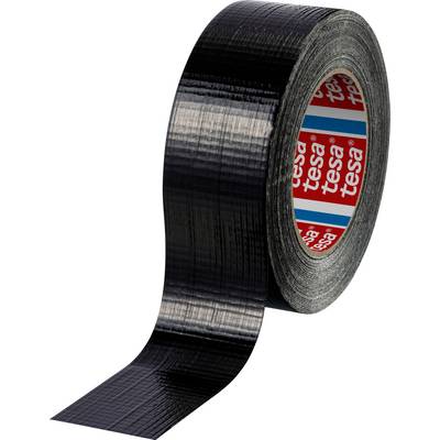 tesa 04613-00050-01 plastificirana ljepljiva traka tesa® Duct tape crna (D x Š) 50 m x 48 mm 1 St.-0