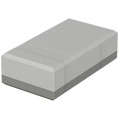 Siva, pravokutna 3D-objekta koja predstavlja gumirani brisač.