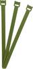 FASTECH® prianjajuća kabelska vezica za povezivanje grip i mekana vunena tkanina (D x Š) 250 mm x 13 mm zelena 100 St.