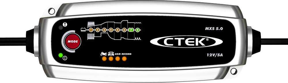 CTEK MXS 5.0 56-305 Druppellader 12 V 0.8 A, 5 A 5 A