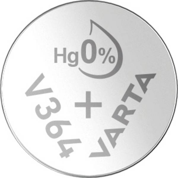Varta gumbasta baterija 364 1.55 V 1 St. 17 mAh srebrovo-oksidni SILVER Coin V364/SR60 Bli 1
