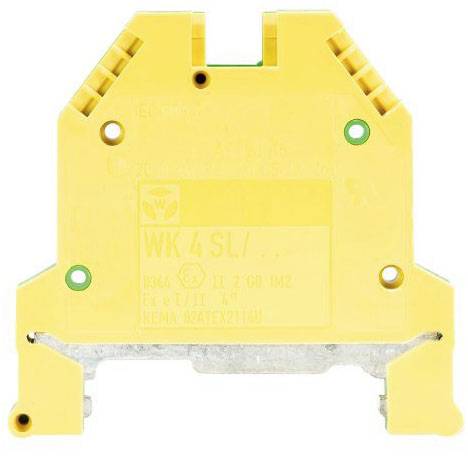 Wieland Electric 57.504.9055.0 stezaljka za zaštitni vodič zelena, žuta 1 St.