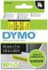 etikete DYMO D1 45018 poliester Boja trake: žuta Boja slova:crna 12 mm 7 m