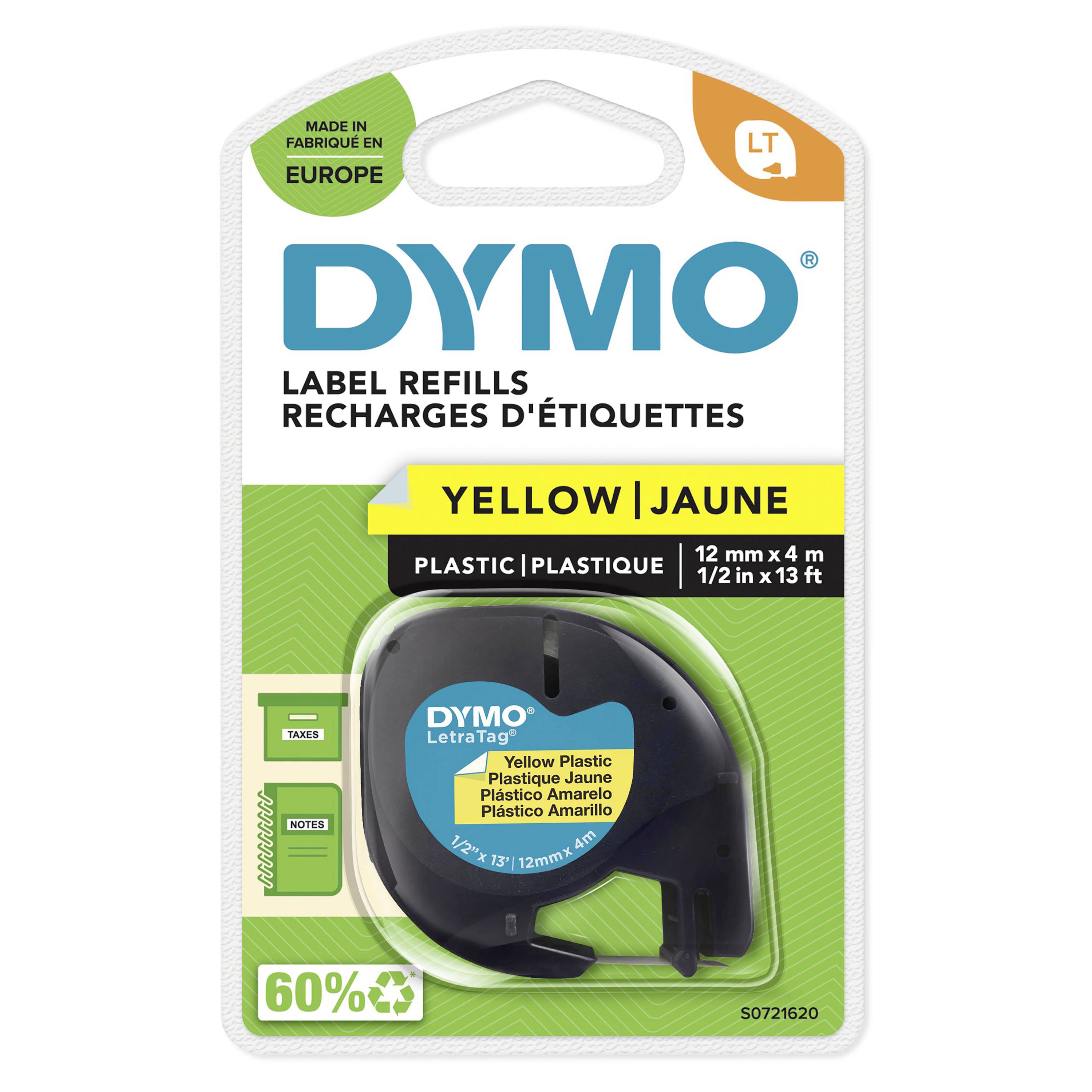 Dymo Ruban LT S0721730 métal LetraTag 12 mm x 4 sur - vue 2