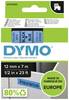 etikete DYMO D1 45016 poliester Boja trake: plava boja Boja slova:crna 12 mm 7 m