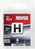 Novus Office 105107900 spajalice od fine žice tip 37 2000 St. Dimenzije (D x Š x V) 4 x 10.6 x 4 mm