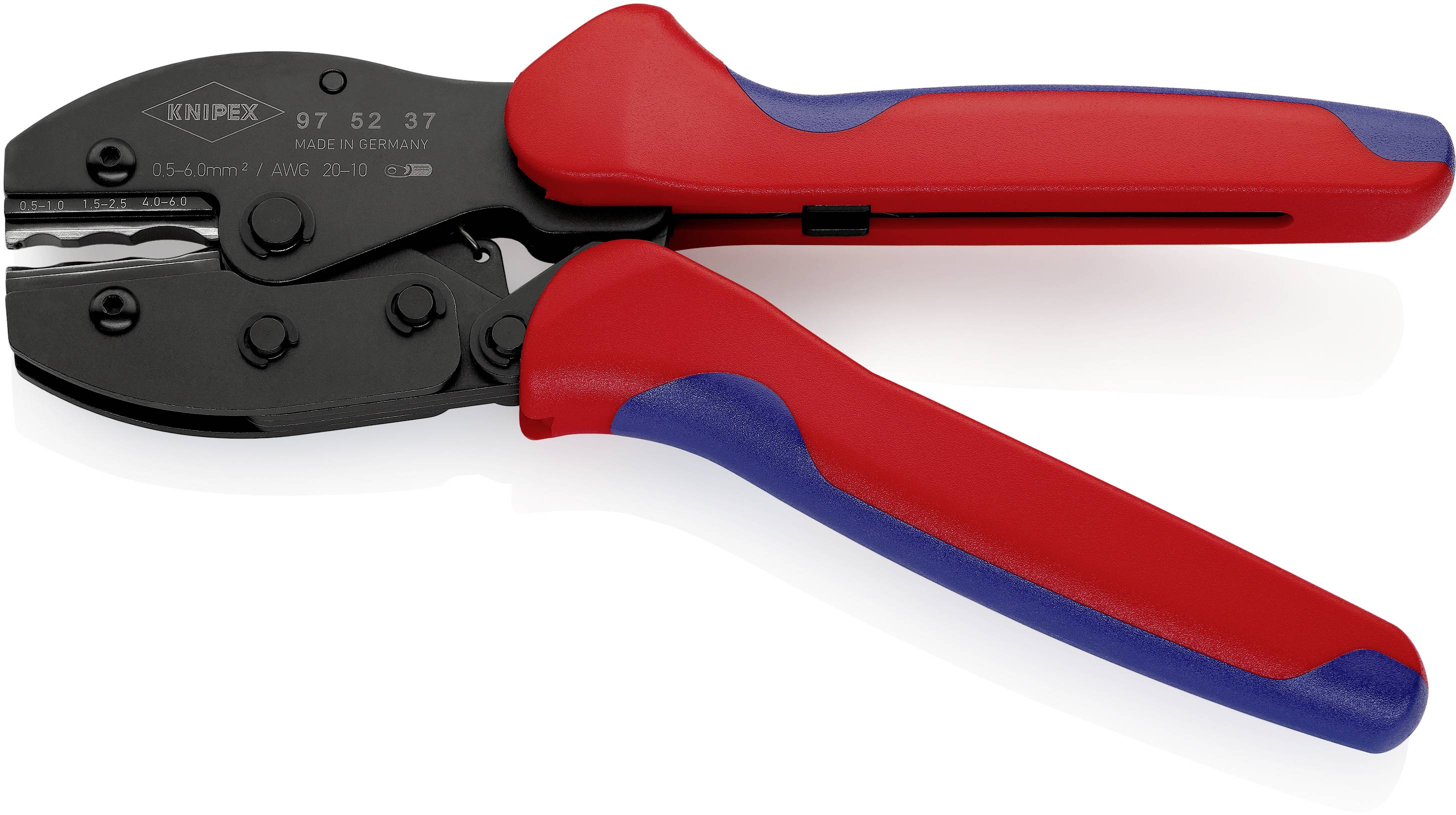 Knipex PreciForce 97 52 37 Krimptang Krimpkousverbinders 0.5 tot 6 mm²
