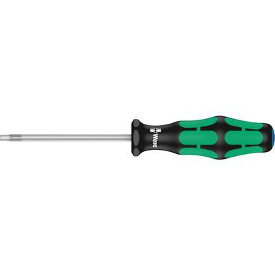 Odvijač s ergonomskom ručkom zeleno-crne boje i metalnim oštricom marke Wera.