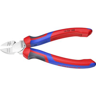 Crveno-plava Knipex kliješta za sečenje sa ergonomskim rukohvatima. Podesna za rezanje žica i kablova.