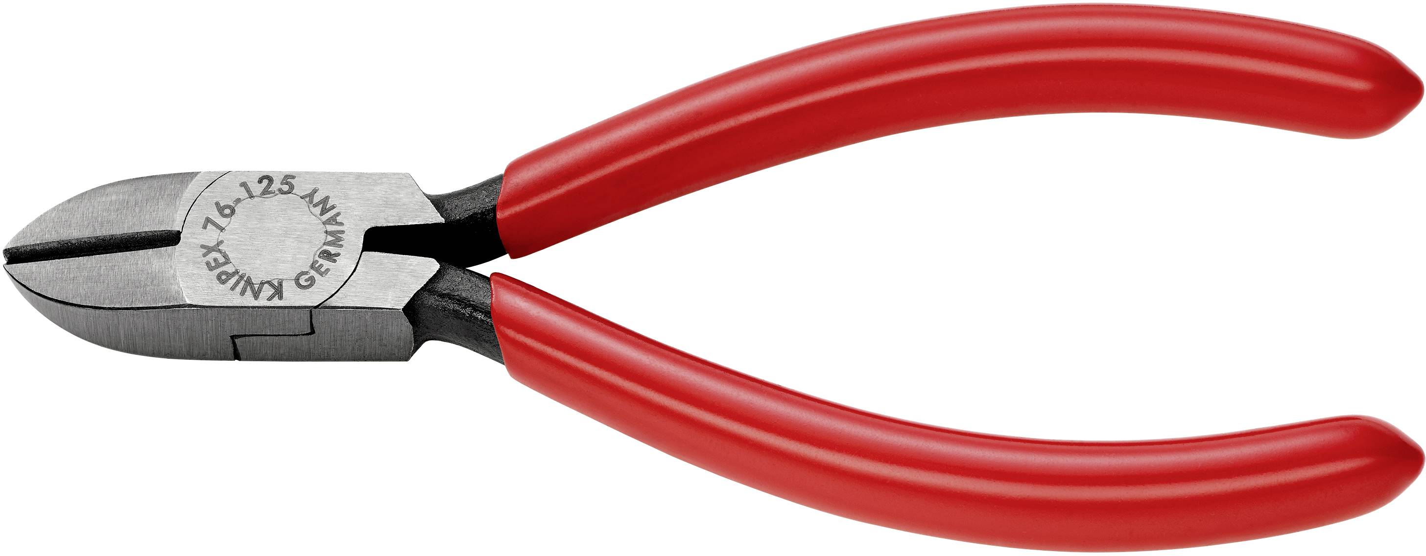 Knipex 76 01 125 Zijkniptang Elektronica en fijnmechanica Met facet 125 mm