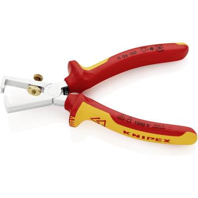 Crvena i žuta Knipex-ova izolacijska kliješta za profesionalnu primjenu. Pogodna za napone do 1000V.
