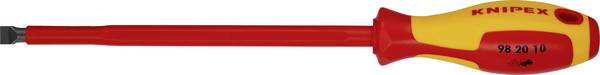 Knipex VDE VDE plosnati odvijač Širina oštrica: 10 mm Duljina oštrice: 200 mm DIN EN 60900