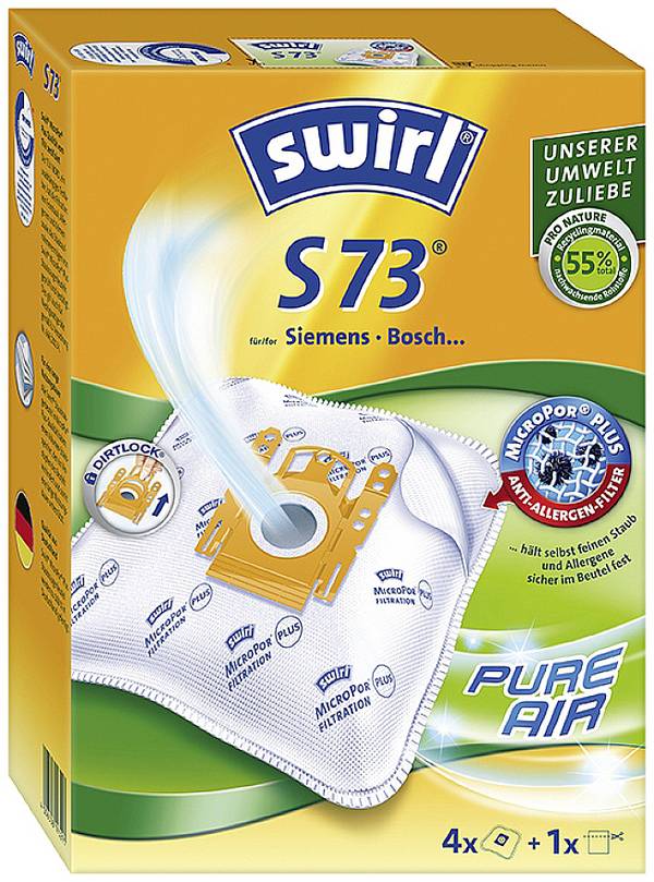 Swirl S73 Airspace vrećica za usisivače 4 St.
