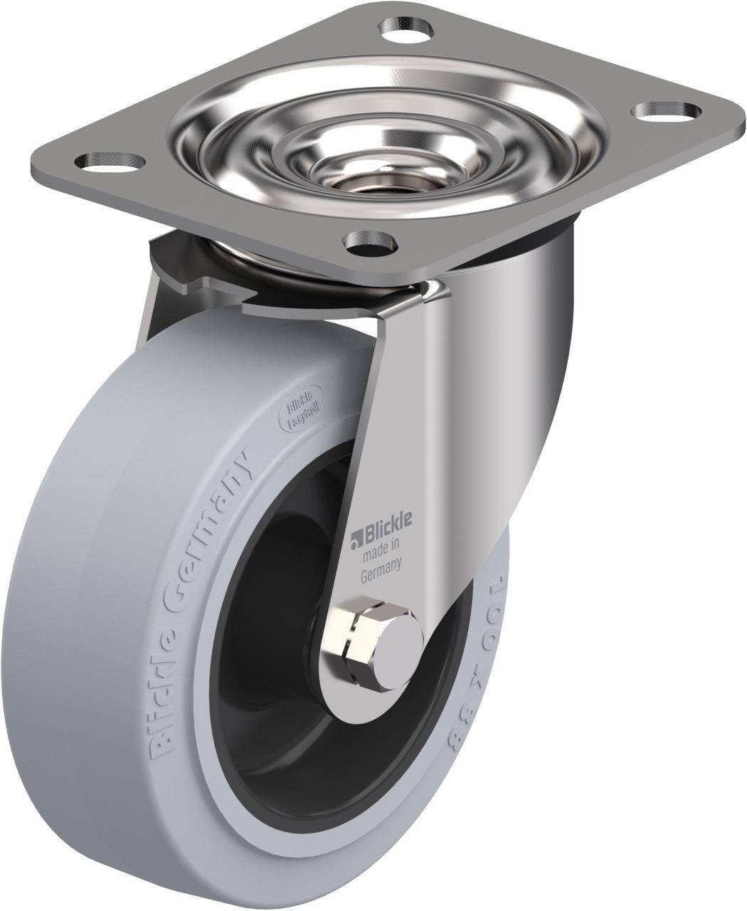 Blickle LEX-POEV 100G-SG Zwenkwiel Wieldiameter: 100 mm Draagvermogen (max.): 150 kg 1 stuk(s) afbeelding