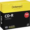 Intenso 1001622 cd-r 80 prazan 700 MB 10 St. Slimcase