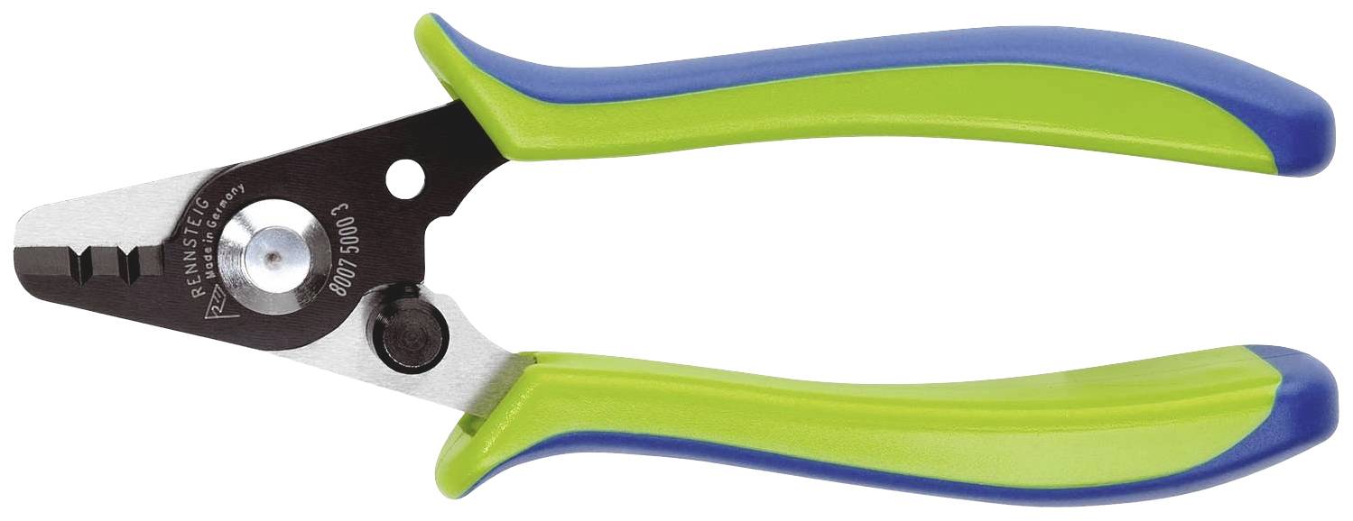 Kliješta za skidanje izolacije, pogodna za svjetlovodne kabele 0.125 do 0.23 mm Rennsteig Werkzeuge Microstripper LWL 125 8007 5000 3