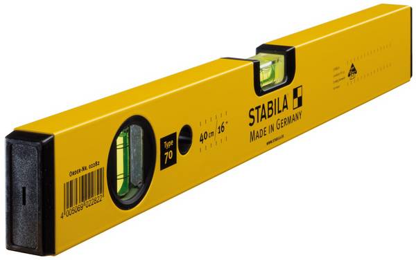 Libela 2282 Stabila tip 70 mjerno područje 400 mm preciznost libele 0.5 mm/m duljina 400 mm