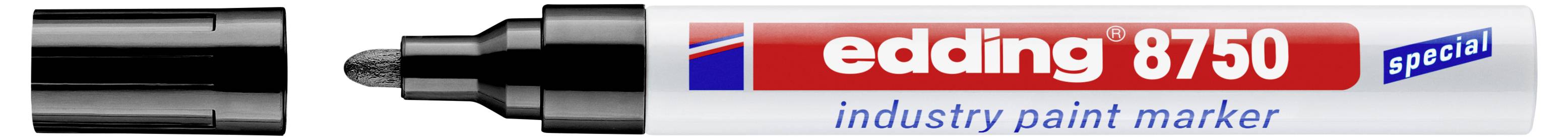 Edding 4-8750001 8750 lak marker crna 2 mm, 4 mm N/A-1