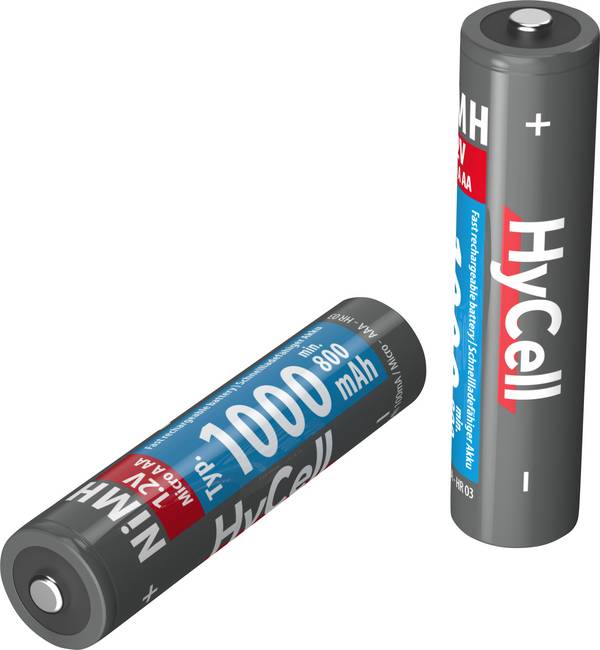 HyCell HR03 1000 micro (AAA) akumulator NiMH 800 mAh 1.2 V 4 St.