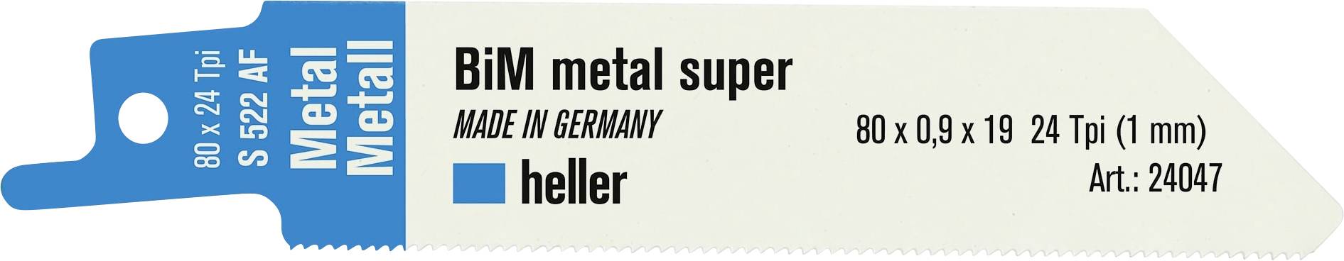 Heller 24047 5 Sabelzaagblad 4040 Zaagbladlengte 80 mm 1 stuk(s)