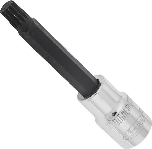 Vigor  V2066 unutarnji nazupčani (XZN) bit za nasadni ključ  5 mm  M5   1"