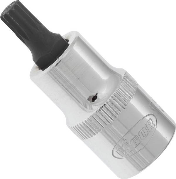 Unutarnji višezubi (XZN) bit-nasadni ključ M12 1/2" (12.5 mm) dimenzija proizvoda, dužina 55 mm Vigor V2099