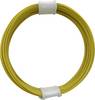 Donau Elektronik 110-3 pletenica 1 x 0.04 mm² žuta 10 m