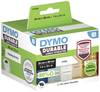 DYMO 2112285 naljepnica u roli 89 x 25 mm folija od polipropilena bijela 700 St. trajno prianjanje univerzalne naljepnice, naljepnice za adrese