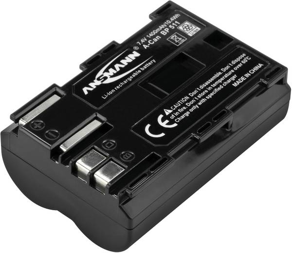 Ansmann A-Can BP 511 kamera-akumulator Zamjenjuje originalnu akU. bateriju BP-511 7.4 V 1400 mAh