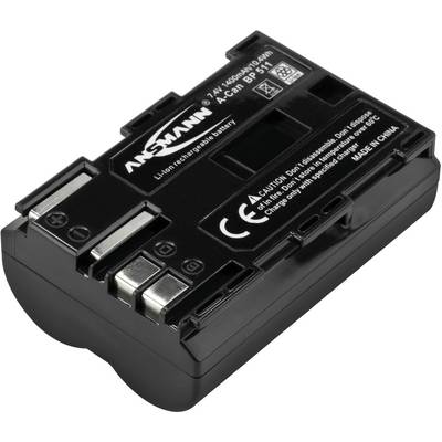 Ponovno punjiva Li-Ion baterija od Ansmanna, 7.4V, 1500mAh, s CE oznakom i sigurnosnim upozorenjima.