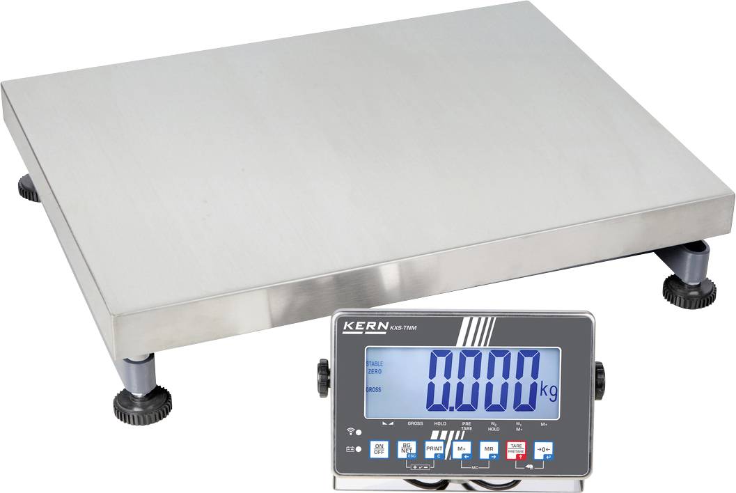Kern IXS 100K-2LM IXS 100K-2LM Platformweegschaal Weegbereik (max.) 150 kg Resolutie 20 g, 50 g werkt op het lichtnet Meerdere kleuren
