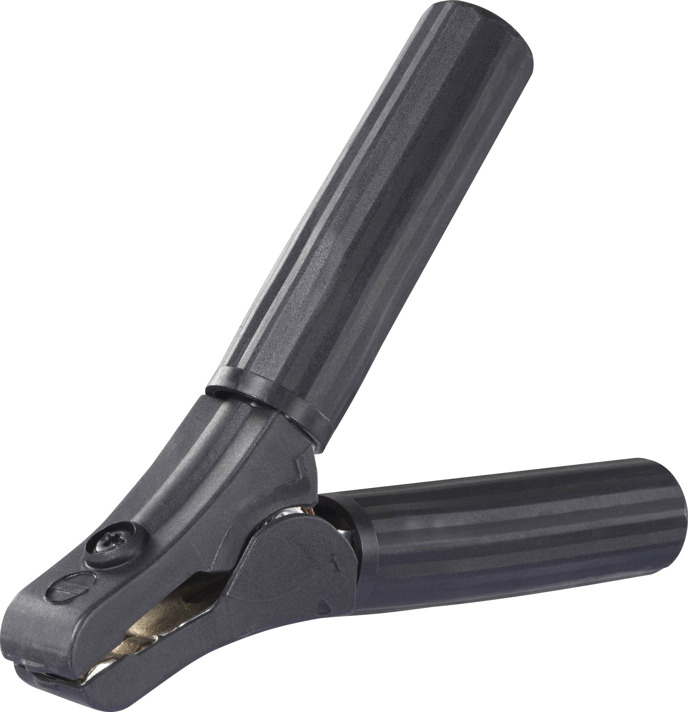 TRU COMPONENTS 600A Laadtang max. 600 A / 30 V/DC Schroef Zwart 1 stuk(s)
