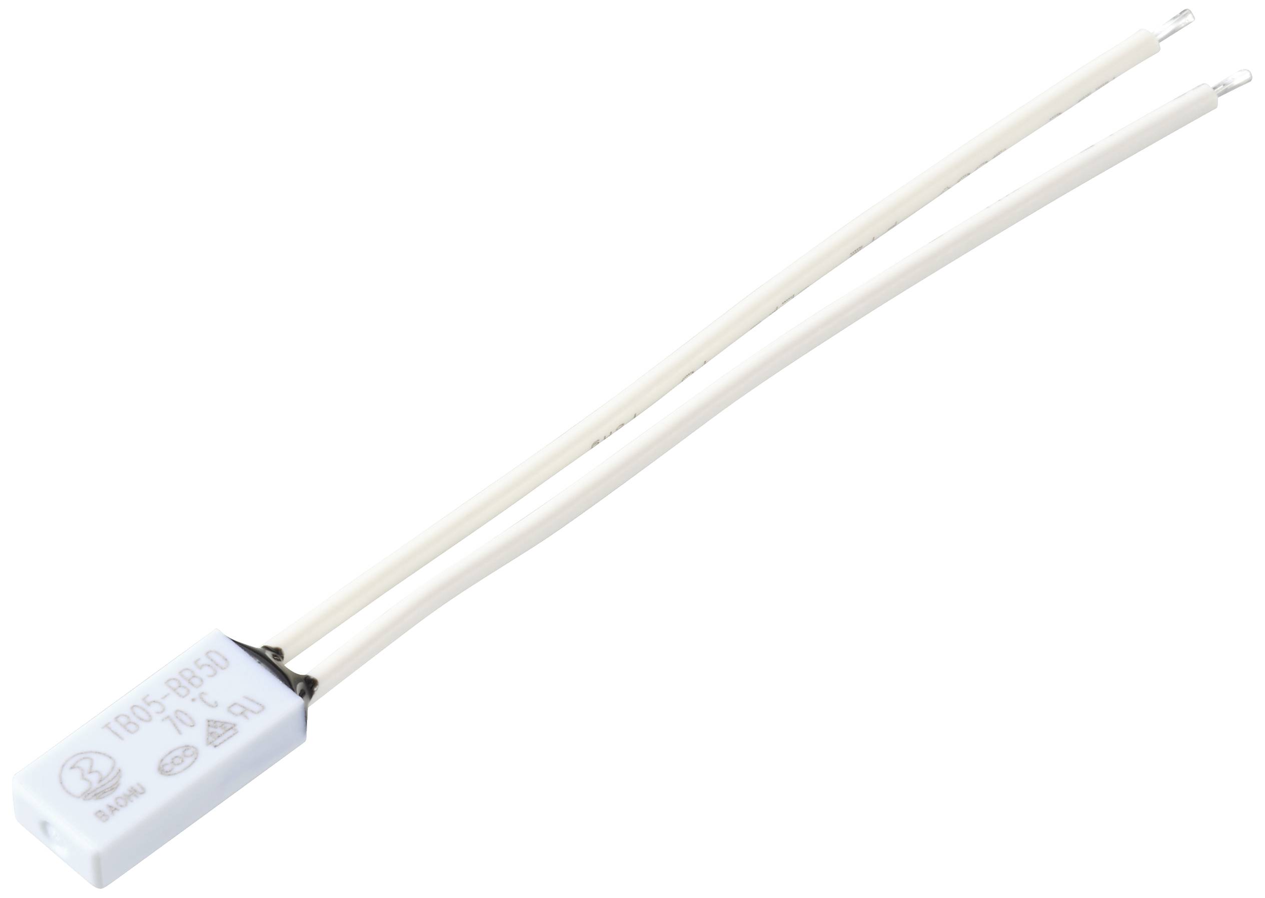 TRU COMPONENTS TB05-BB5D-70 Temperatuurbewaking 0 tot +160 °C Radiaal bedraad 1x NC afbeelding 1