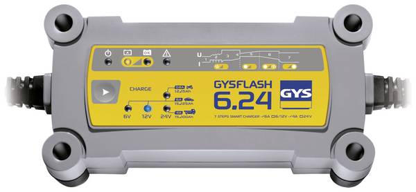 GYS GYSFLASH 6.24 029460 automatski punjač 6 V, 12 V, 24 V 6 A 6 A 4 A