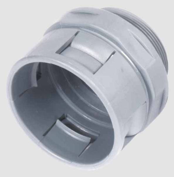 HELU 94195-25 Slangbevestiging Zwart M40 Recht 1 stuk(s)
