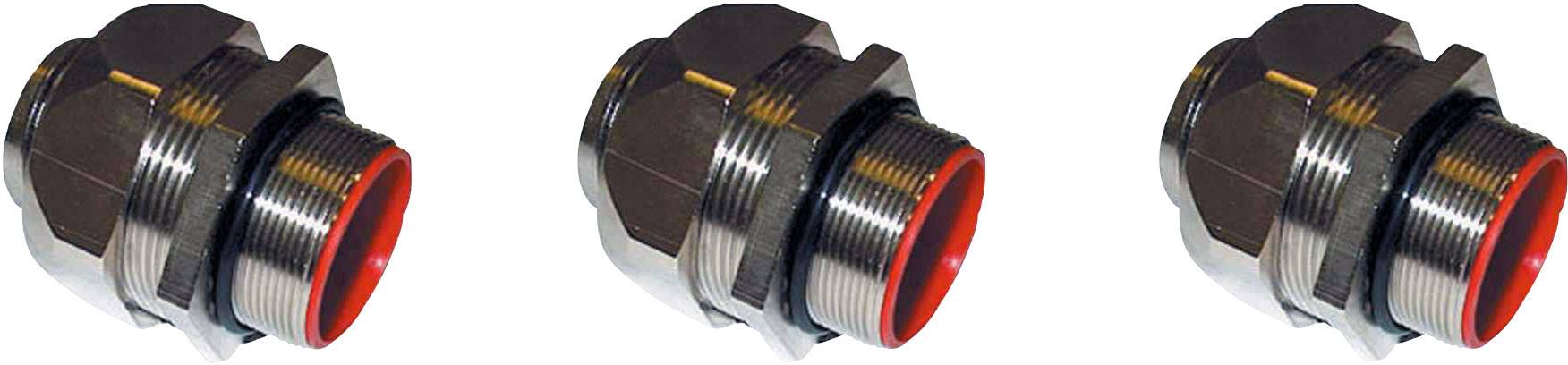 HELU 94154 Slangbevestiging Zilver M32 Recht 5 stuk(s)