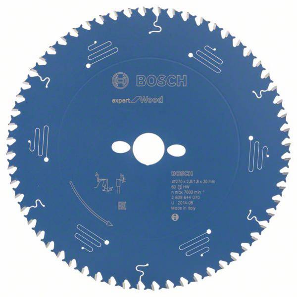 Bosch Accessories Expert for Wood 2608644070 list kružne pile 270 x 30 x 1.8 mm Broj zubaca (po inču): 60 1 St.