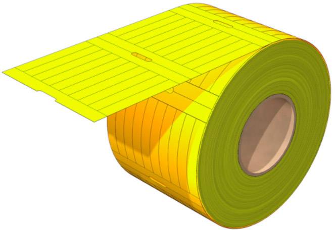 Weidmüller 2519160000 ELS 7/40 MM GE označavanje vodiča Vrsta montaže: stezanje žuta Broj označitelji: 3000 3000 St.