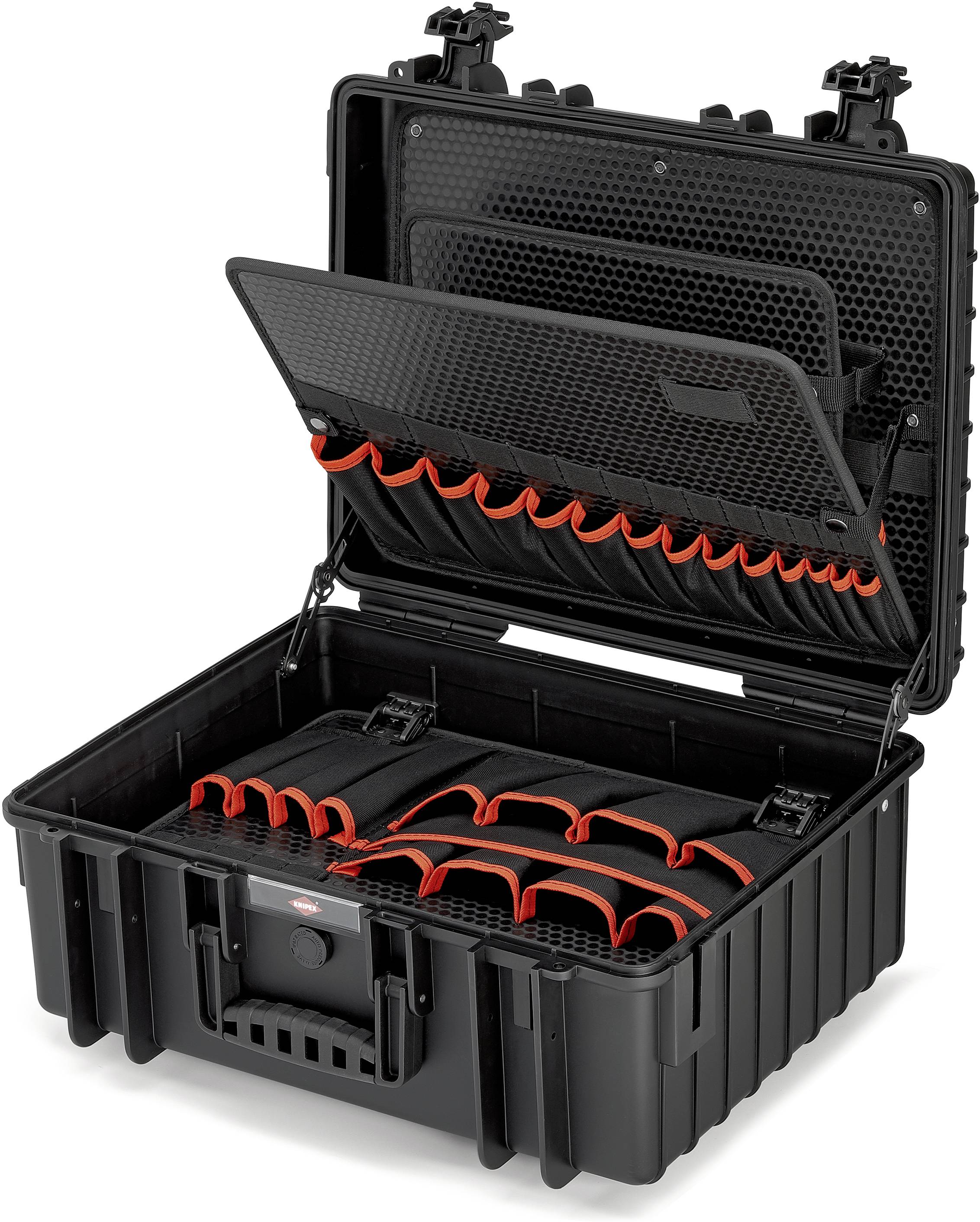 Knipex Robust 34 00 21 36 LE Elektriker Verktygsv&auml;ska tom