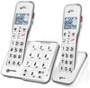 Geemarc AMPLIDECT 595-2 PHOTO bežični telefon za seniore responder, tipke foto osvjetljeni zaslon bijela