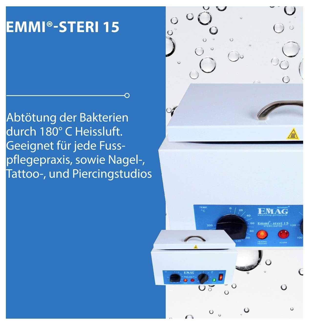 Emag Steri 15 sterilizator na topli zrak-2